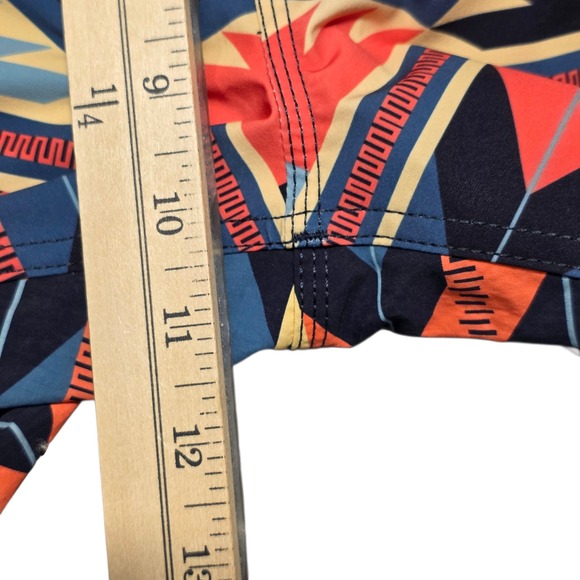 NEW Roark The Boatman‎ Fir 28 Swim Trunks Shorts Aztec Geometric Print NWT - Picture 4 of 8